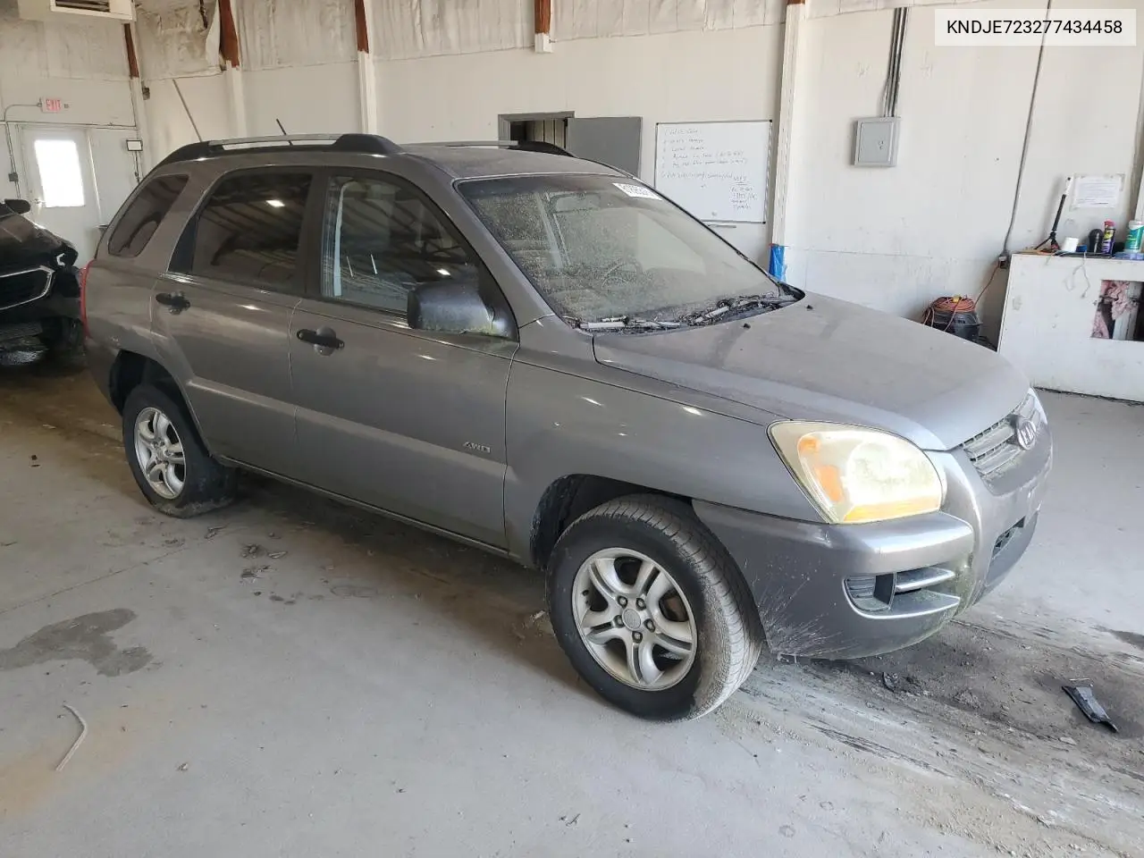 2007 Kia Sportage Ex VIN: KNDJE723277434458 Lot: 61895515