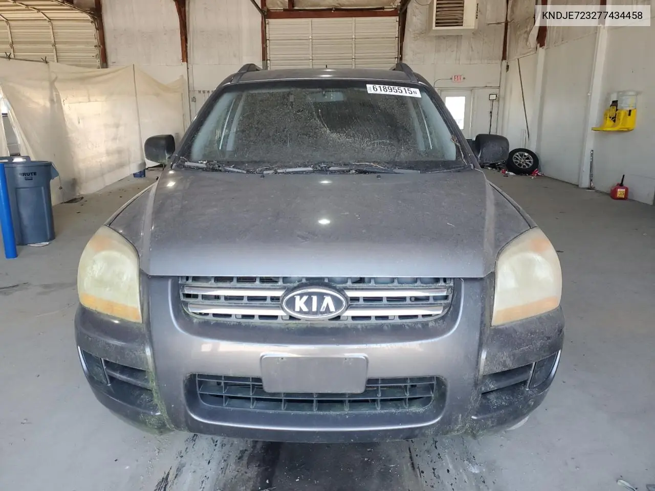 2007 Kia Sportage Ex VIN: KNDJE723277434458 Lot: 61895515