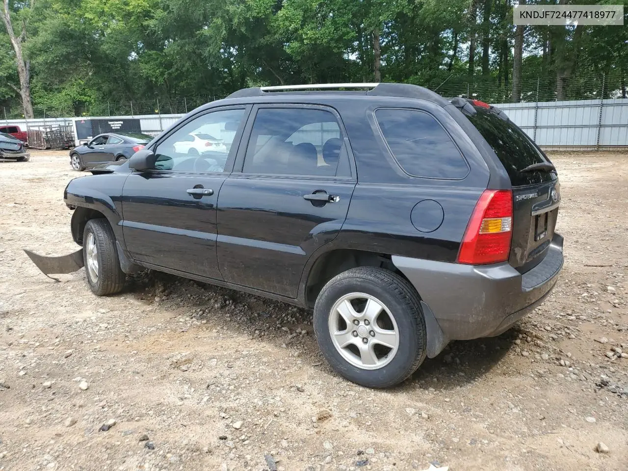 2007 Kia Sportage Lx VIN: KNDJF724477418977 Lot: 62030885