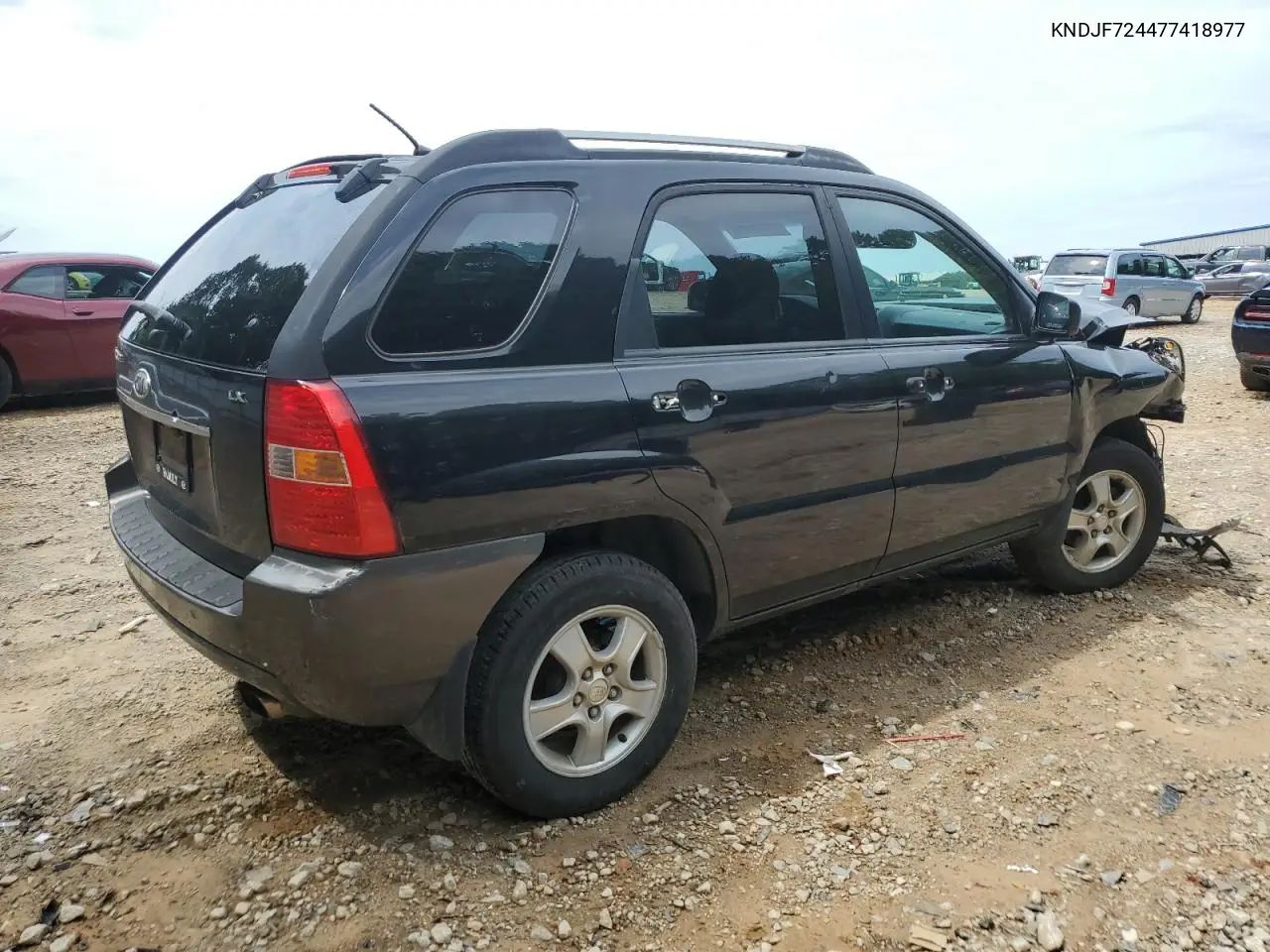 2007 Kia Sportage Lx VIN: KNDJF724477418977 Lot: 62030885