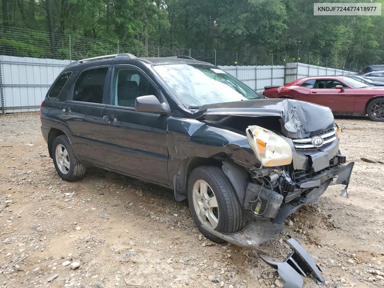 2007 Kia Sportage Lx VIN: KNDJF724477418977 Lot: 62030885