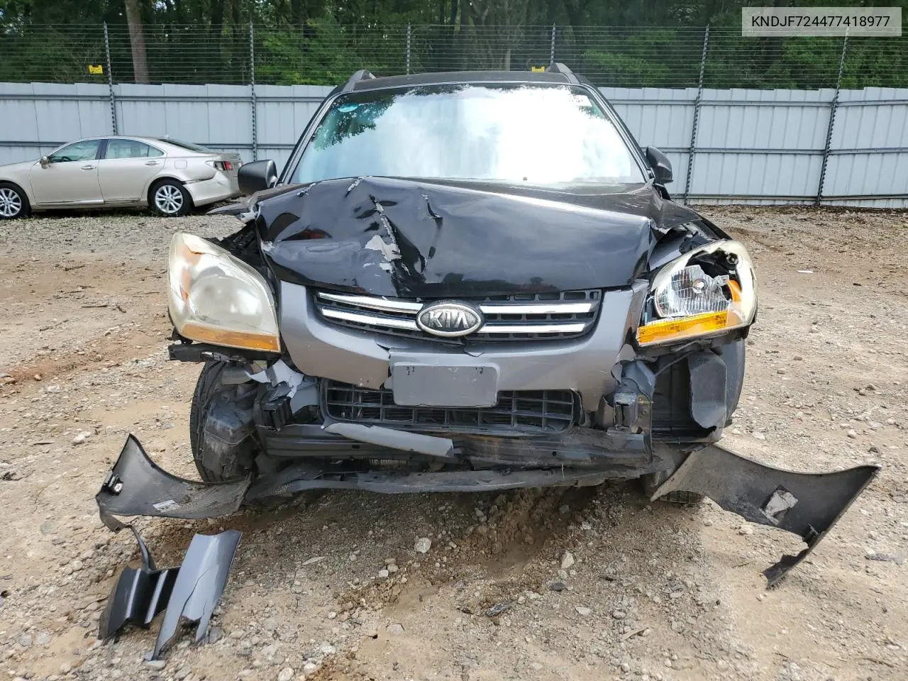 2007 Kia Sportage Lx VIN: KNDJF724477418977 Lot: 62030885