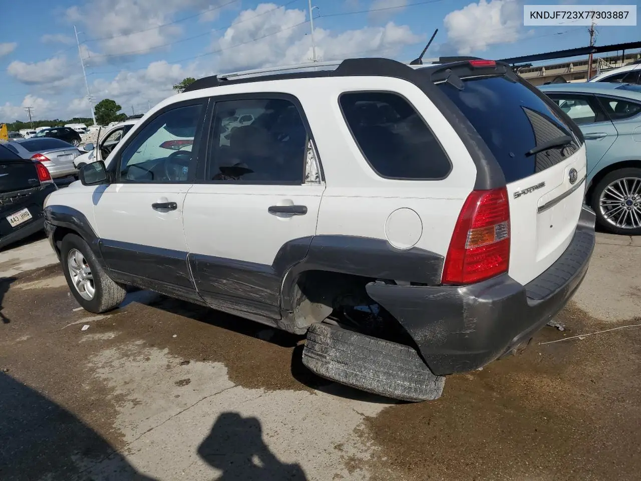 2007 Kia Sportage Ex VIN: KNDJF723X77303887 Lot: 62276195