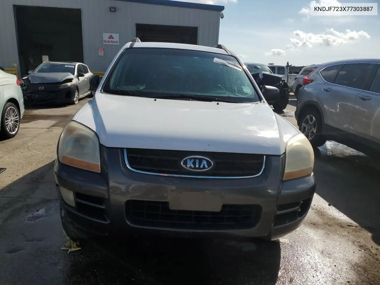 2007 Kia Sportage Ex VIN: KNDJF723X77303887 Lot: 62276195