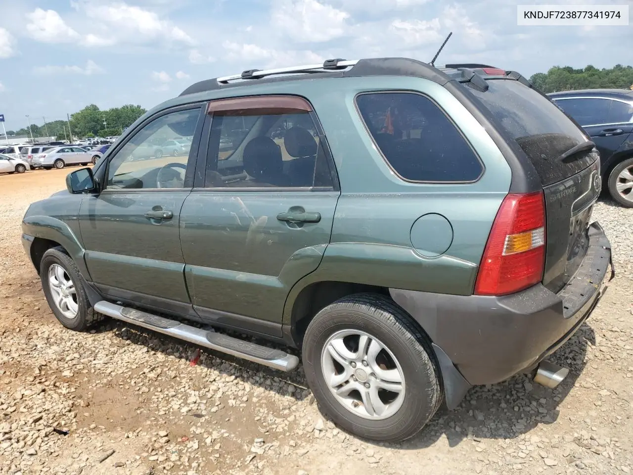 2007 Kia Sportage Ex VIN: KNDJF723877341974 Lot: 62333155
