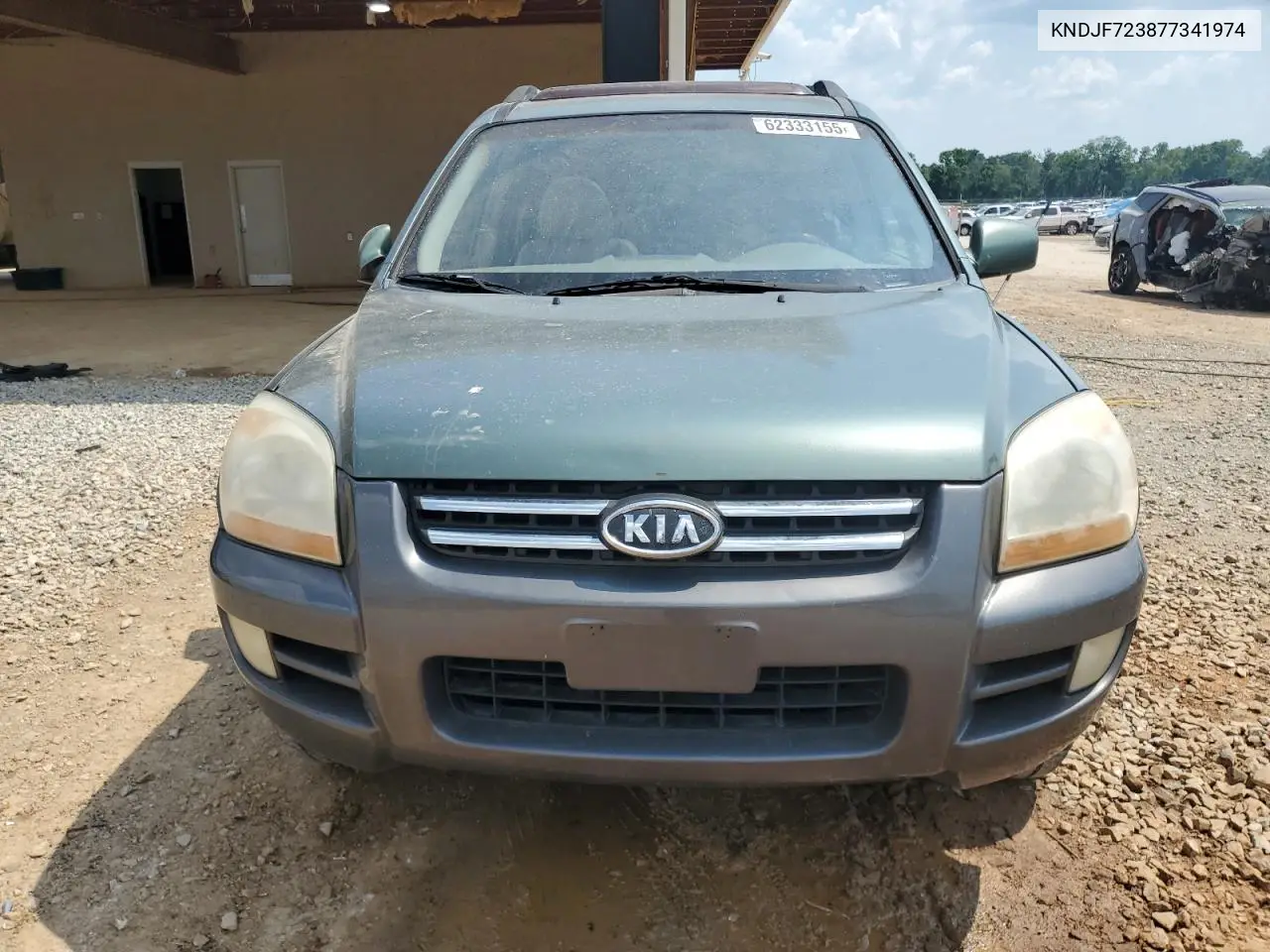 2007 Kia Sportage Ex VIN: KNDJF723877341974 Lot: 62333155