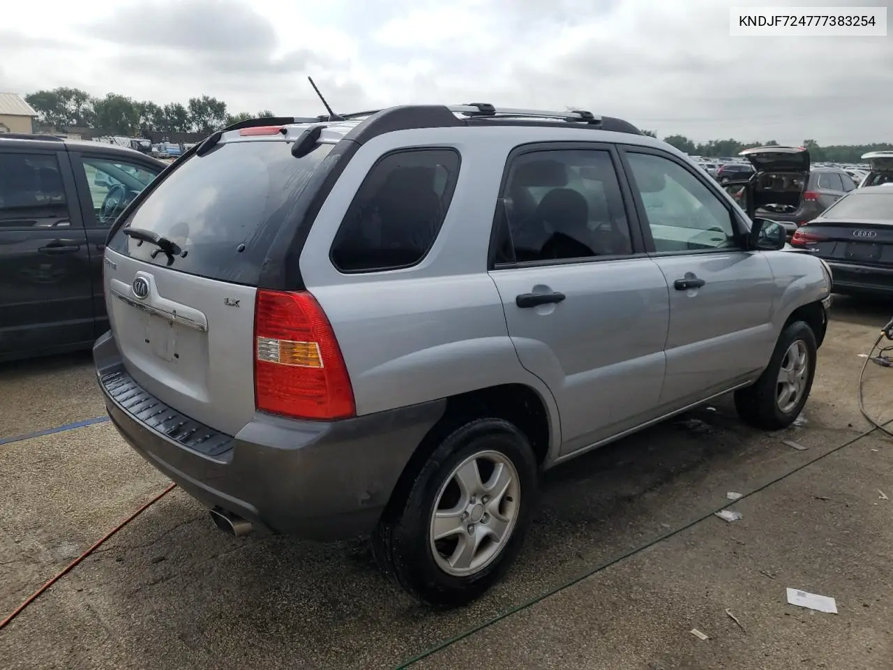 2007 Kia Sportage Lx VIN: KNDJF724777383254 Lot: 65653345