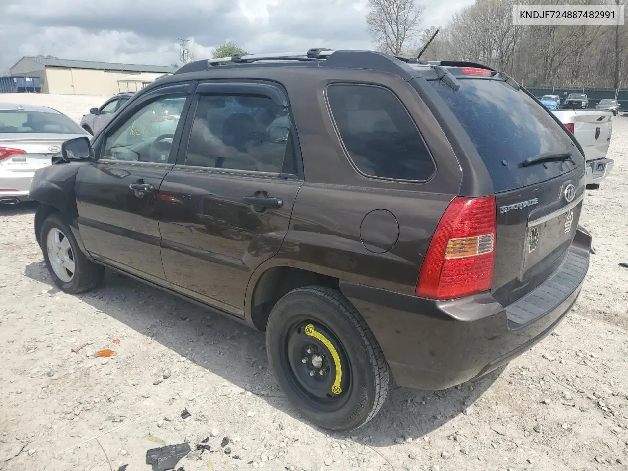 2008 Kia Sportage Lx VIN: KNDJF724887482991 Lot: 51059655