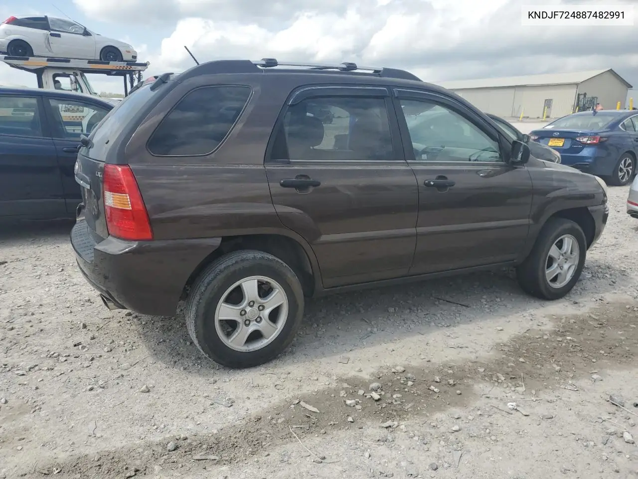 2008 Kia Sportage Lx VIN: KNDJF724887482991 Lot: 51059655