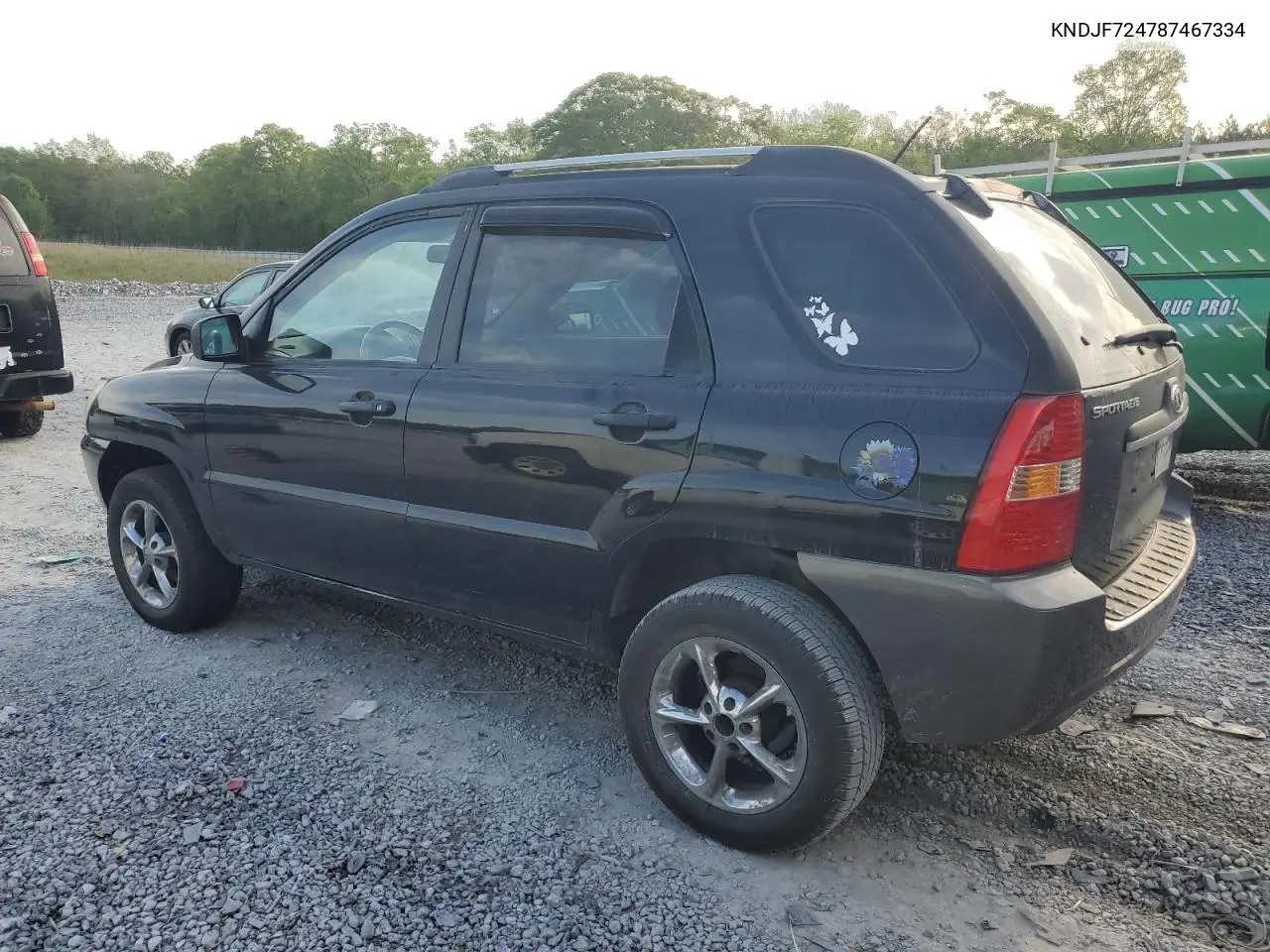 2008 Kia Sportage Lx VIN: KNDJF724787467334 Lot: 52382015
