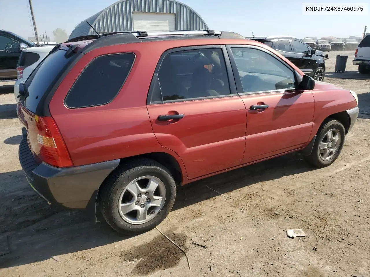 2008 Kia Sportage Lx VIN: KNDJF724X87460975 Lot: 53108045