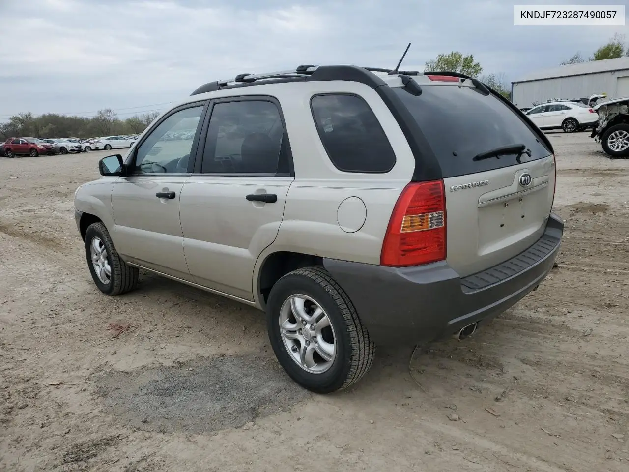 2008 Kia Sportage Ex VIN: KNDJF723287490057 Lot: 53341595