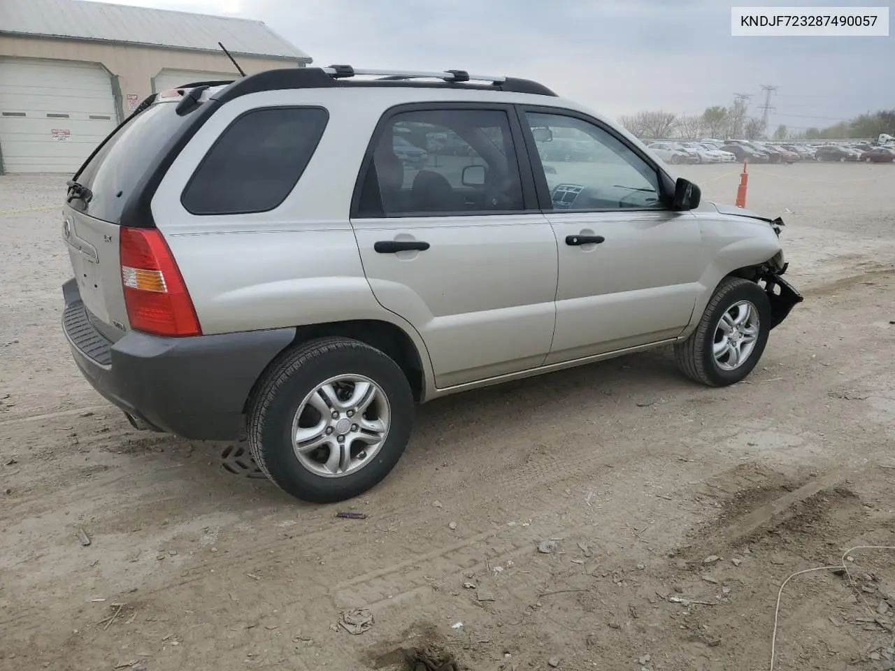2008 Kia Sportage Ex VIN: KNDJF723287490057 Lot: 53341595