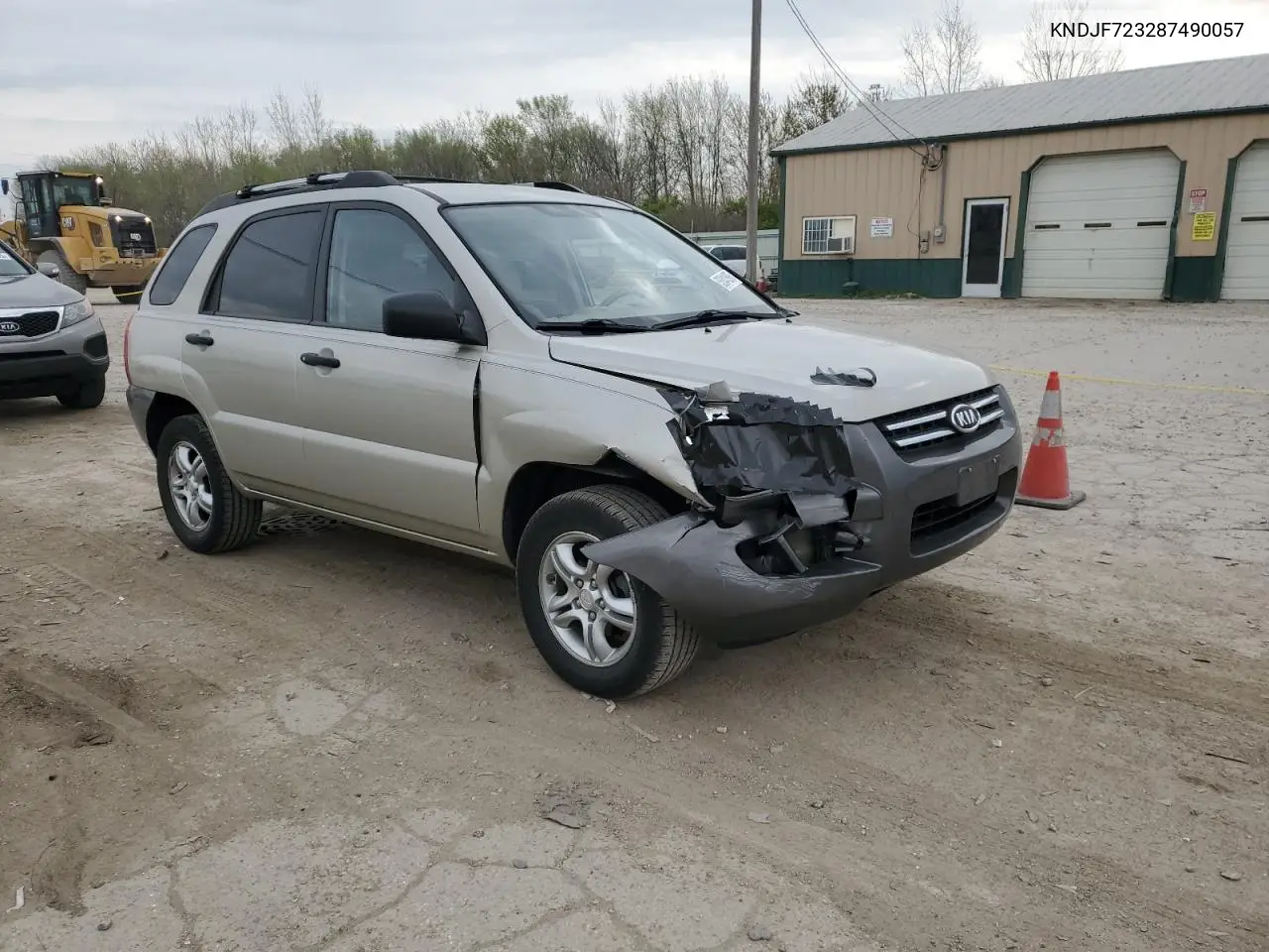 2008 Kia Sportage Ex VIN: KNDJF723287490057 Lot: 53341595
