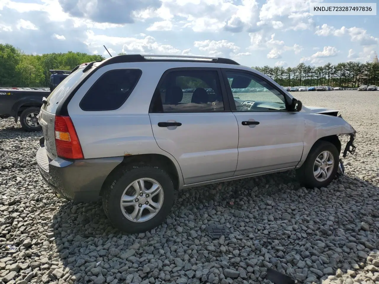 2008 Kia Sportage Ex VIN: KNDJE723287497836 Lot: 55745505