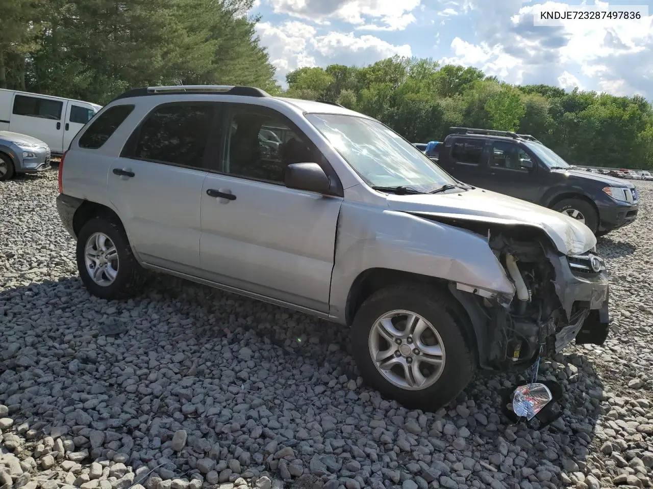2008 Kia Sportage Ex VIN: KNDJE723287497836 Lot: 55745505