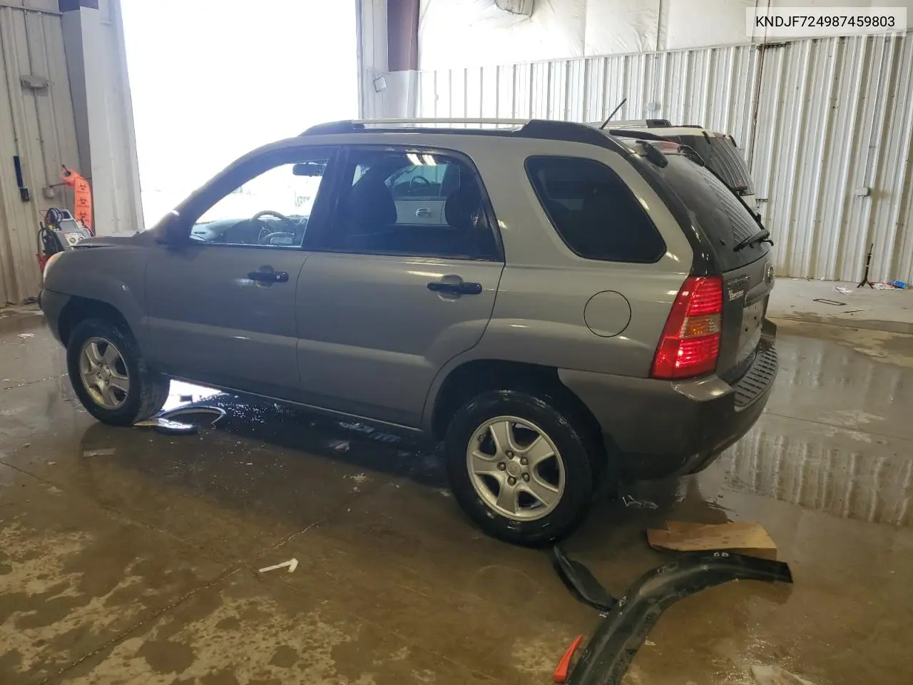 2008 Kia Sportage Lx VIN: KNDJF724987459803 Lot: 55996985