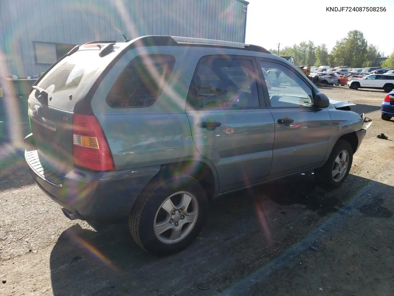 2008 Kia Sportage Lx VIN: KNDJF724087508256 Lot: 56335075