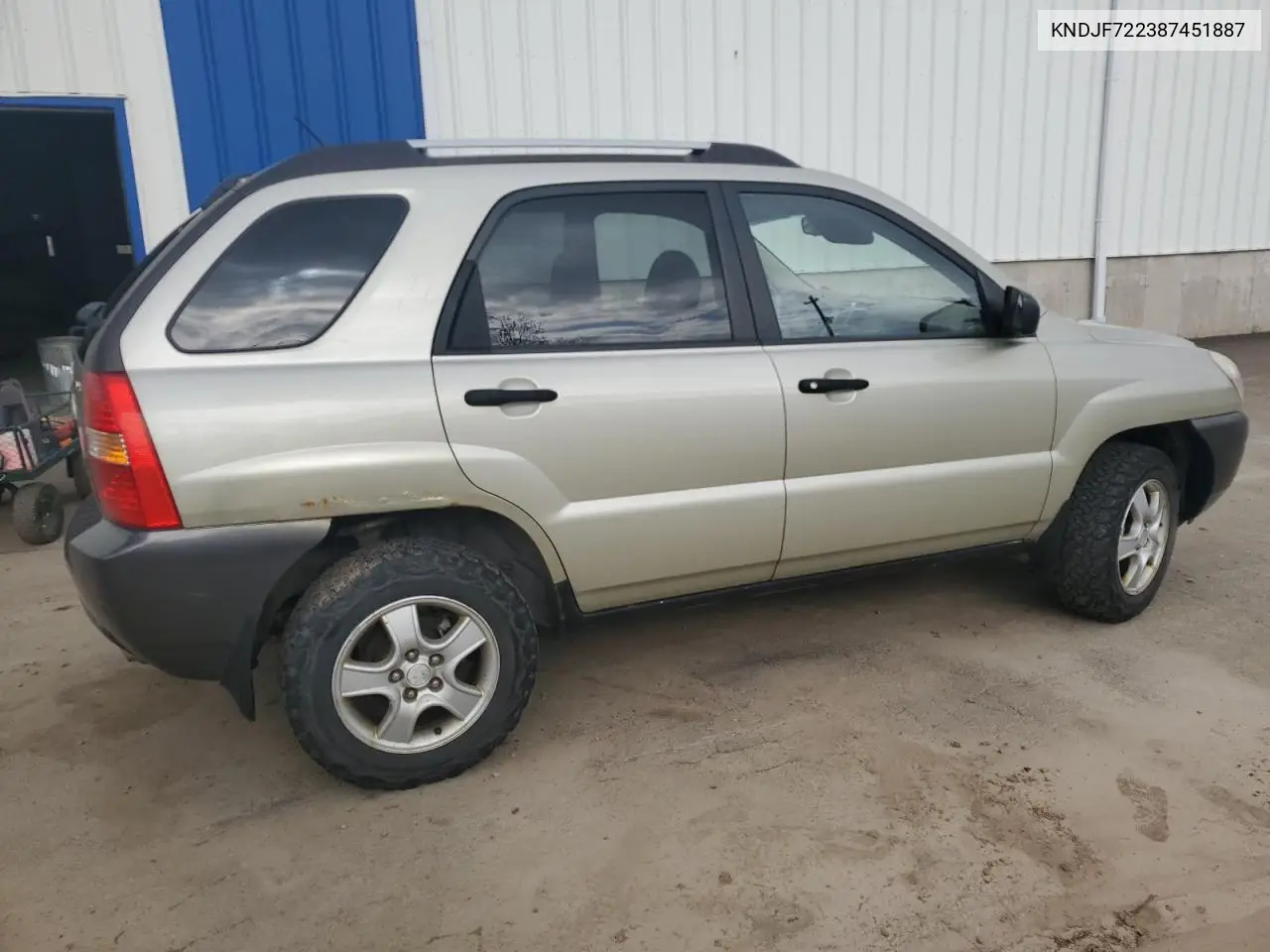 2008 Kia Sportage Lx VIN: KNDJF722387451887 Lot: 56494195