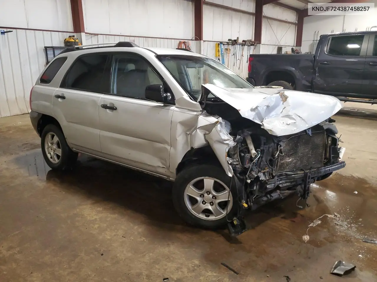 2008 Kia Sportage Lx VIN: KNDJF724387458257 Lot: 61022735