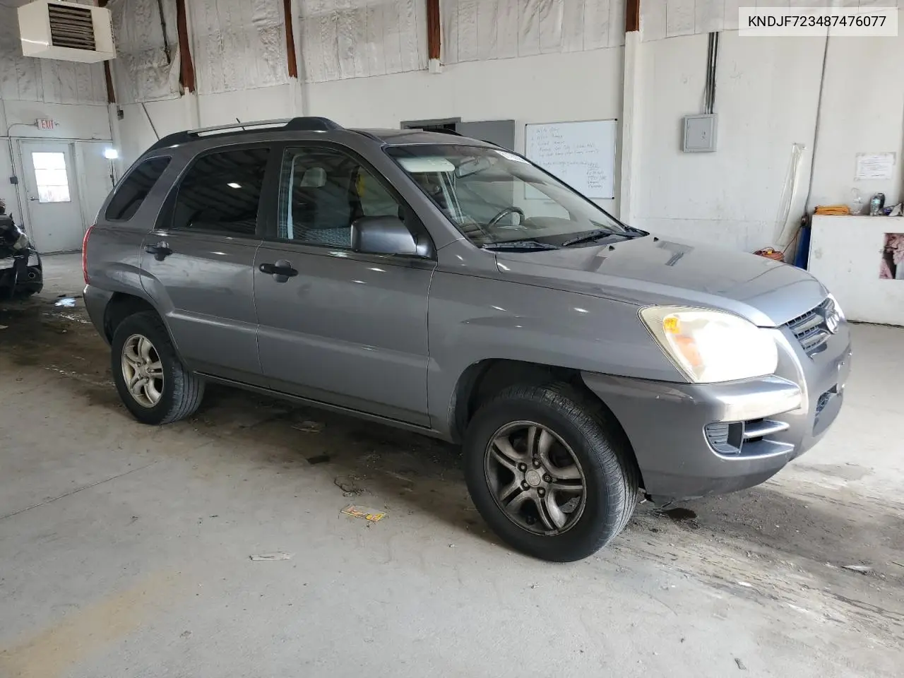 2008 Kia Sportage Ex VIN: KNDJF723487476077 Lot: 61190035