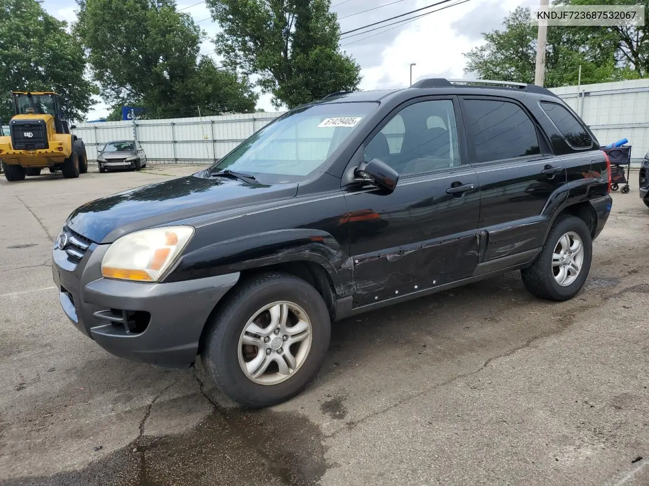 2008 Kia Sportage Ex VIN: KNDJF723687532067 Lot: 61429405