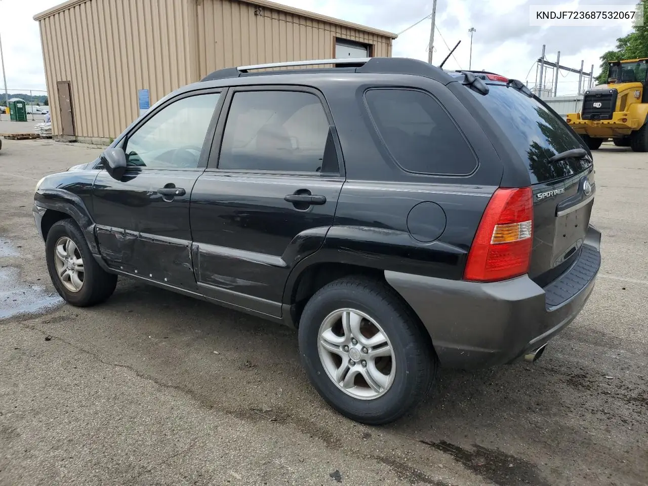 2008 Kia Sportage Ex VIN: KNDJF723687532067 Lot: 61429405