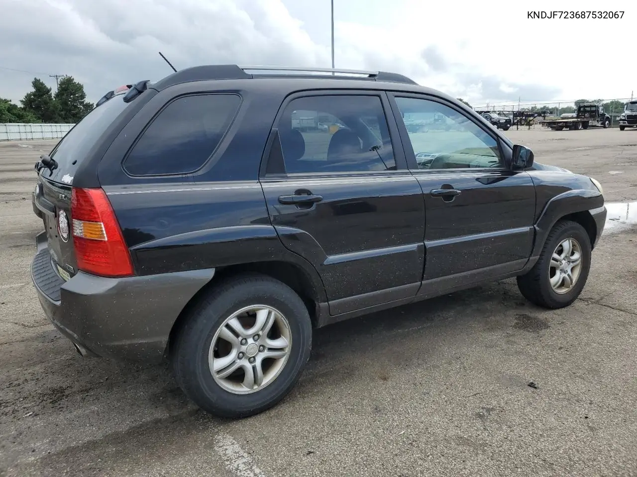 2008 Kia Sportage Ex VIN: KNDJF723687532067 Lot: 61429405