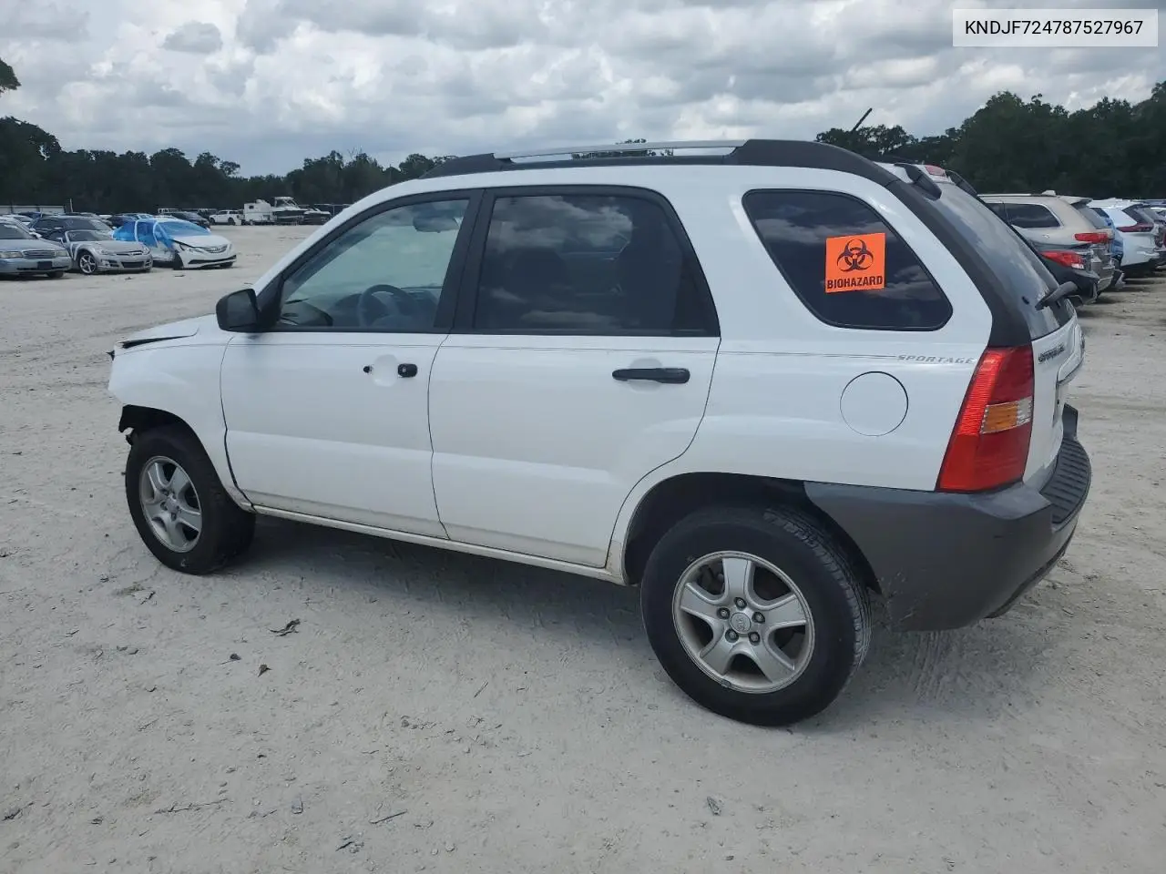 2008 Kia Sportage Lx VIN: KNDJF724787527967 Lot: 61612605