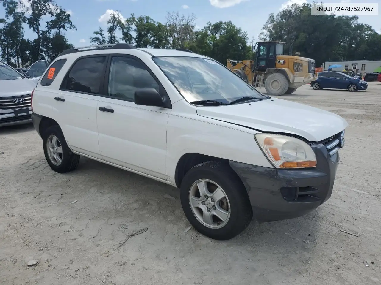 2008 Kia Sportage Lx VIN: KNDJF724787527967 Lot: 61612605