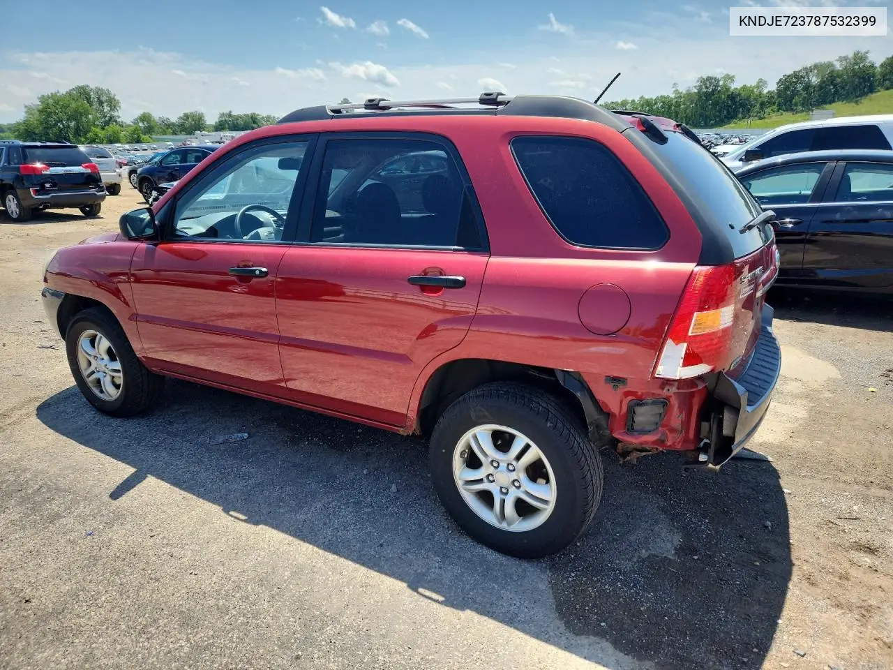 2008 Kia Sportage Ex VIN: KNDJE723787532399 Lot: 61759855