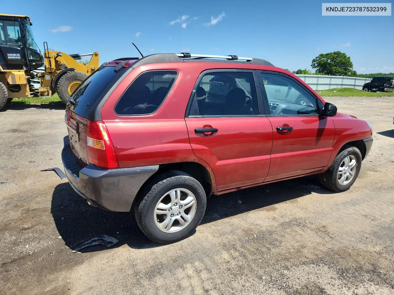 2008 Kia Sportage Ex VIN: KNDJE723787532399 Lot: 61759855