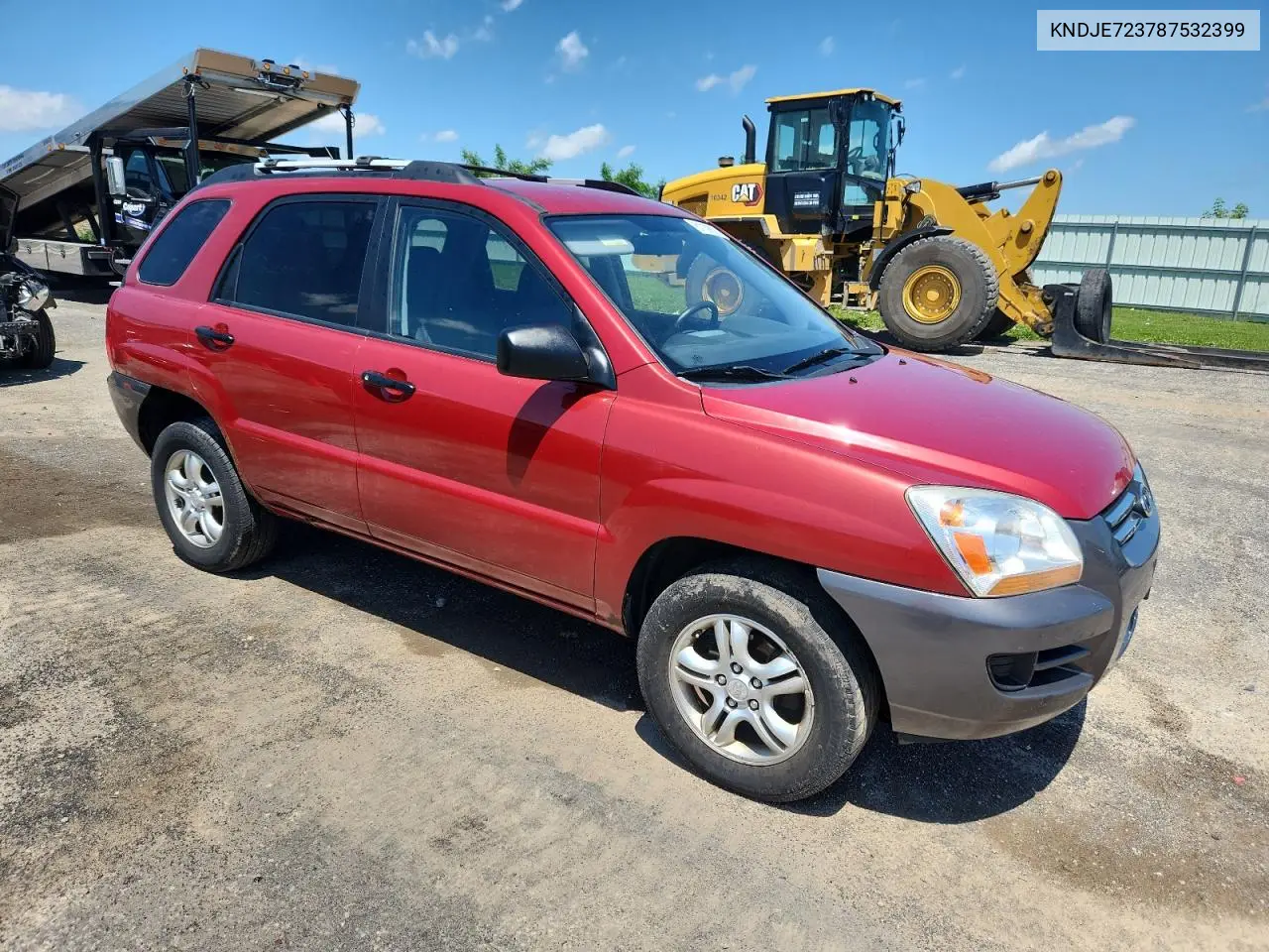 2008 Kia Sportage Ex VIN: KNDJE723787532399 Lot: 61759855