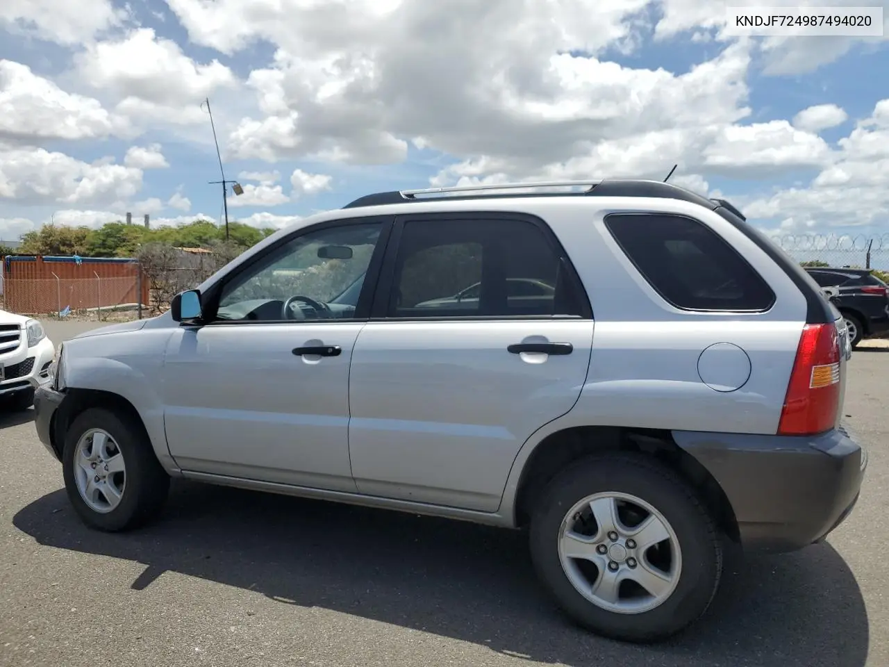 2008 Kia Sportage Lx VIN: KNDJF724987494020 Lot: 62909575