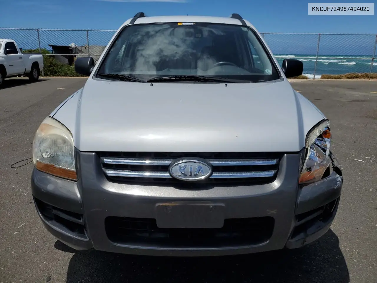 2008 Kia Sportage Lx VIN: KNDJF724987494020 Lot: 62909575