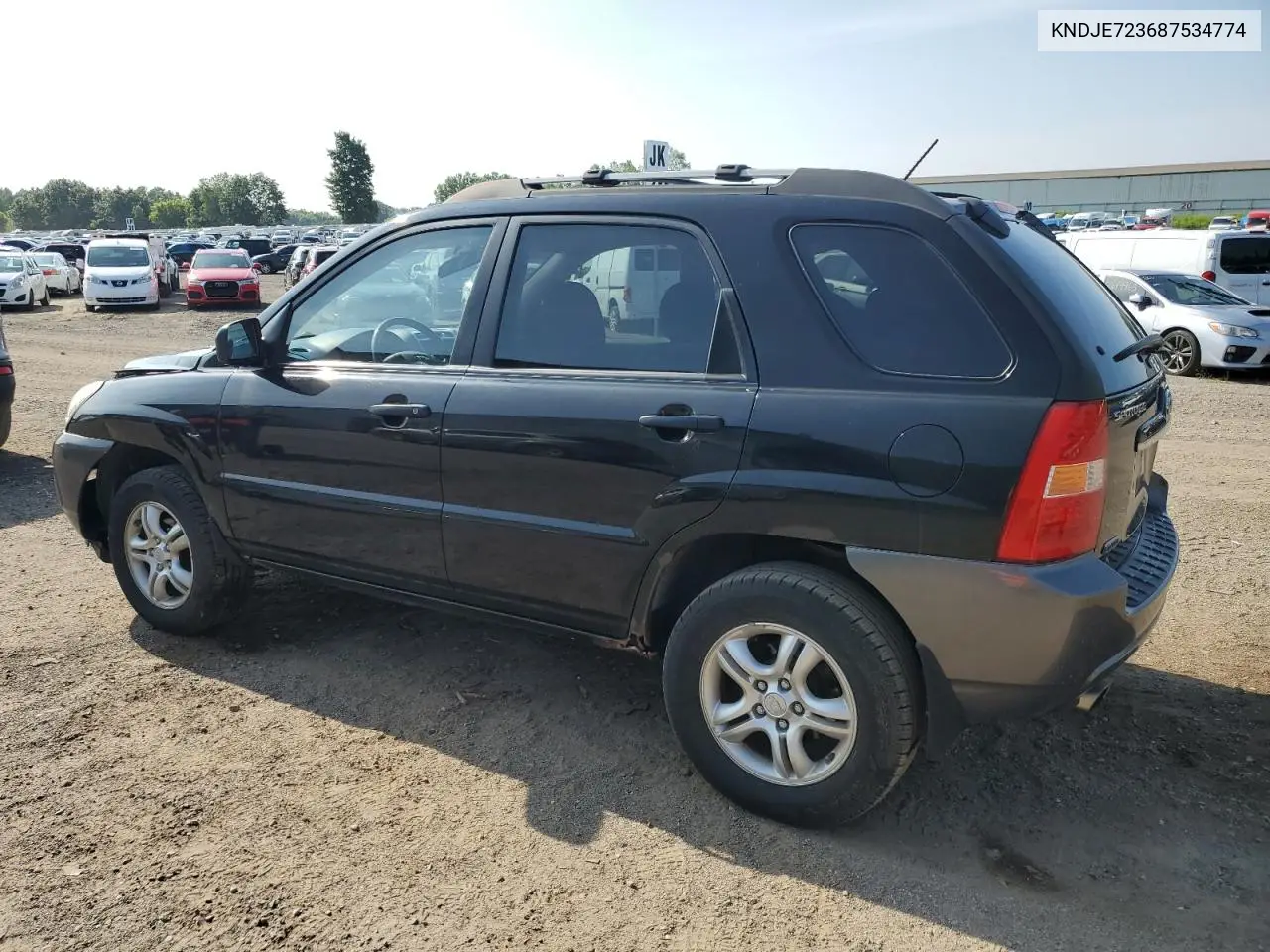 2008 Kia Sportage Ex VIN: KNDJE723687534774 Lot: 64811275