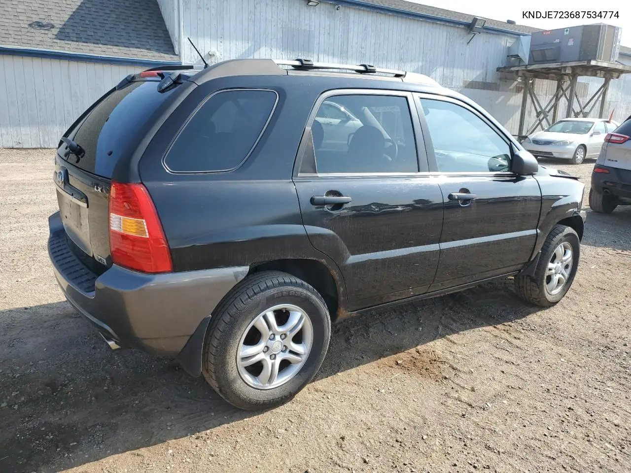 2008 Kia Sportage Ex VIN: KNDJE723687534774 Lot: 64811275