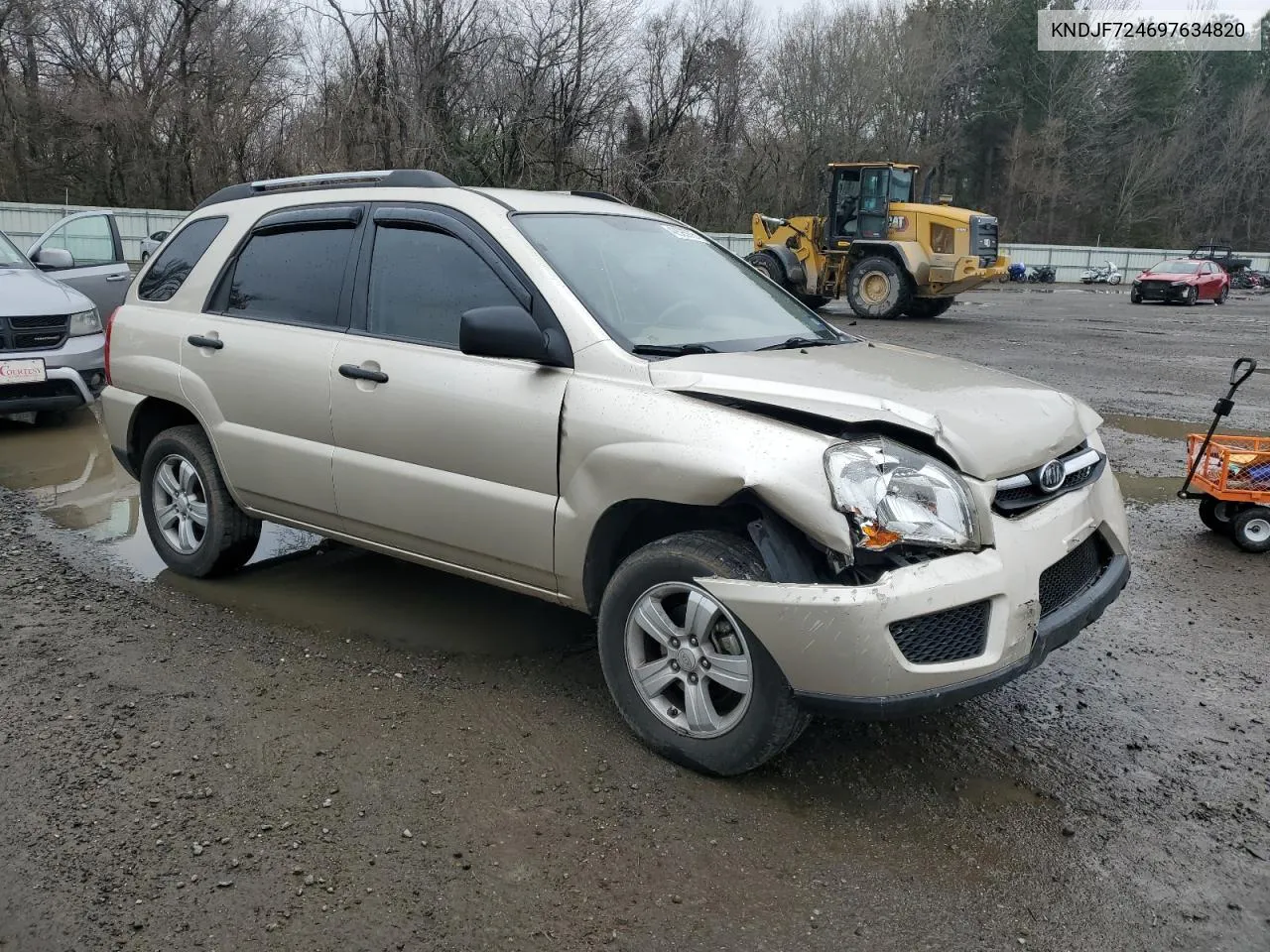 2009 Kia Sportage Lx VIN: KNDJF724697634820 Lot: 42525975