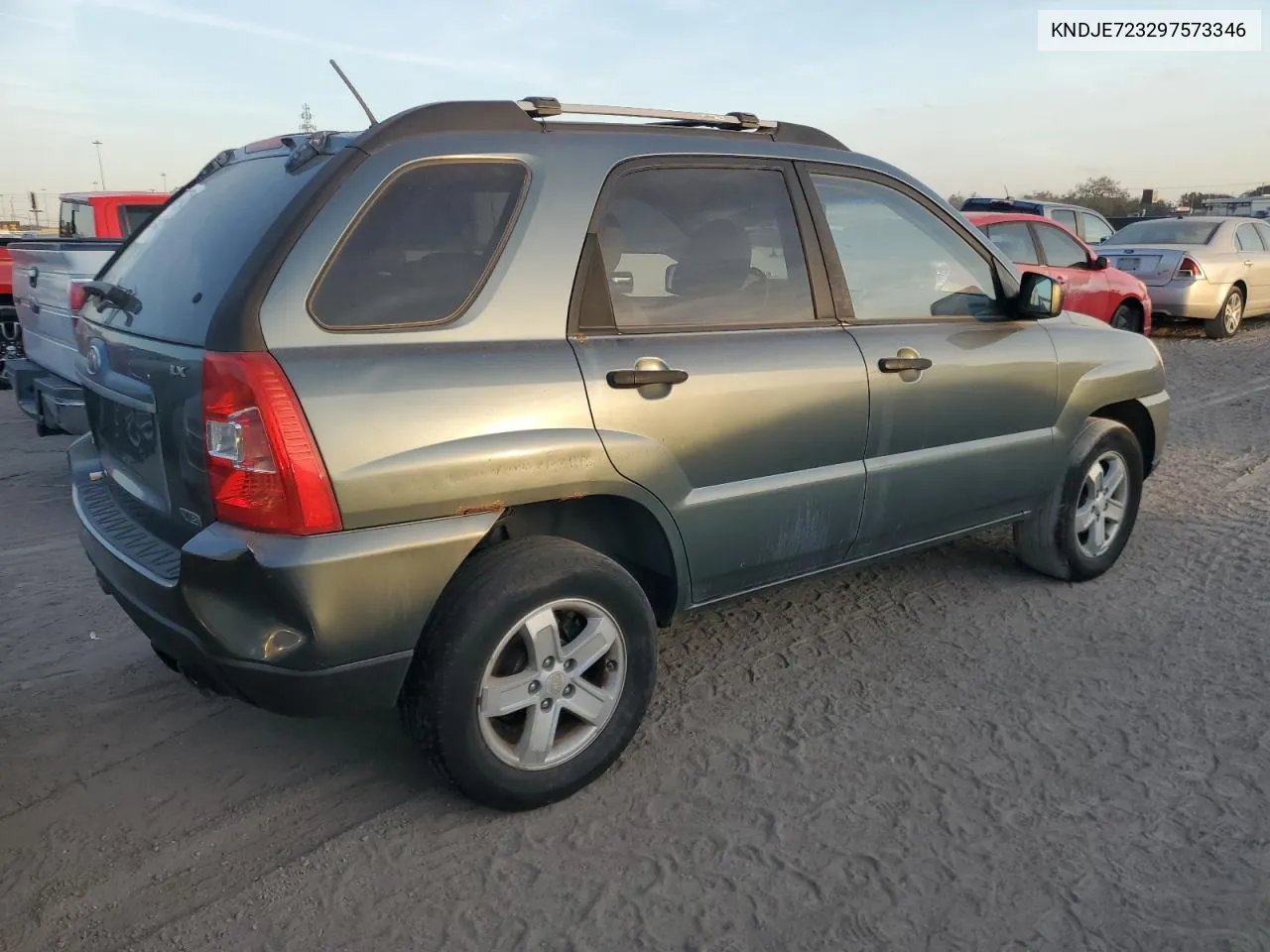 2009 Kia Sportage Lx VIN: KNDJE723297573346 Lot: 43837885