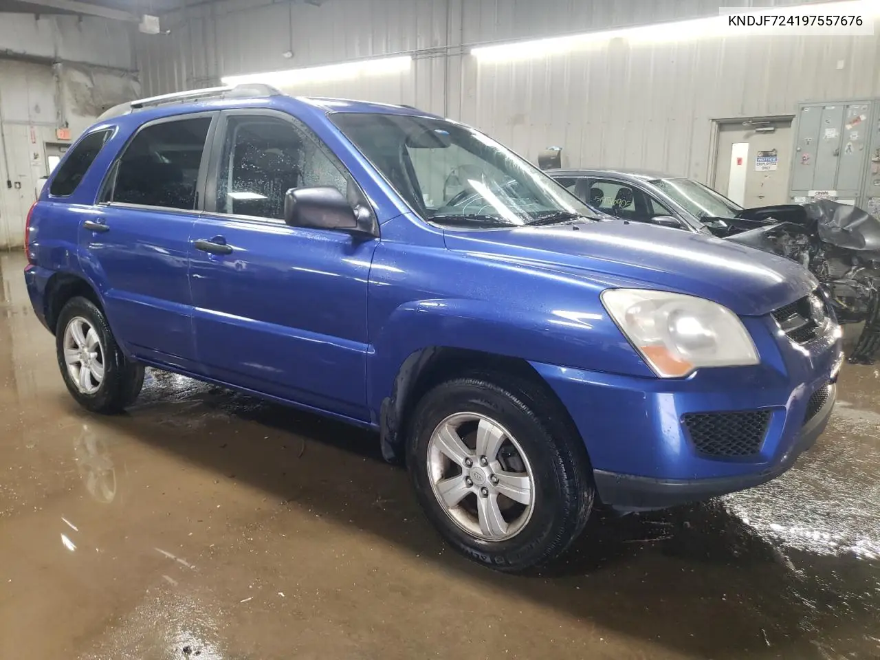 2009 Kia Sportage Lx VIN: KNDJF724197557676 Lot: 51774565