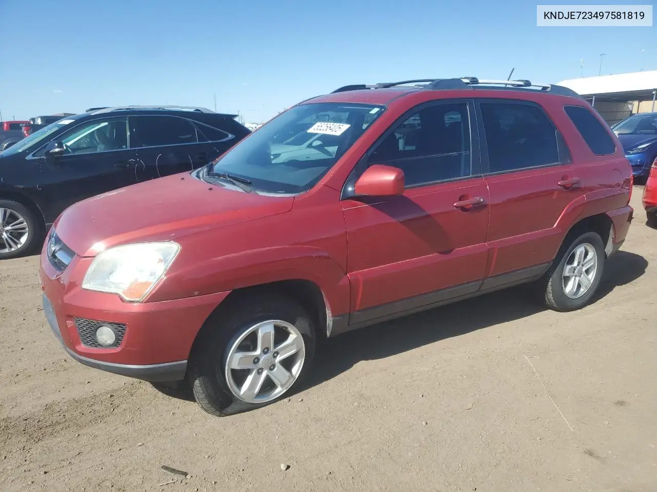 2009 Kia Sportage Lx VIN: KNDJE723497581819 Lot: 55256405