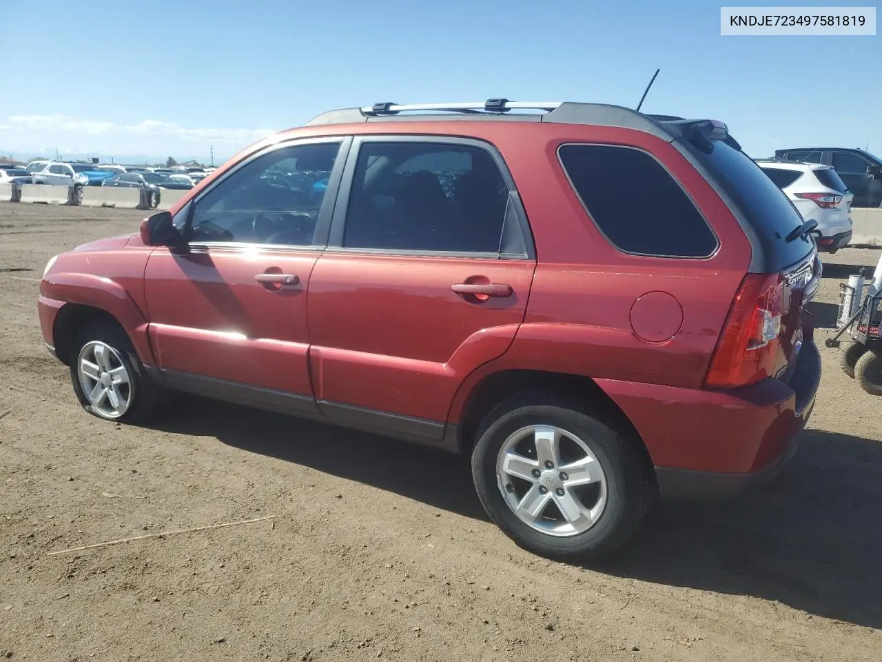 2009 Kia Sportage Lx VIN: KNDJE723497581819 Lot: 55256405