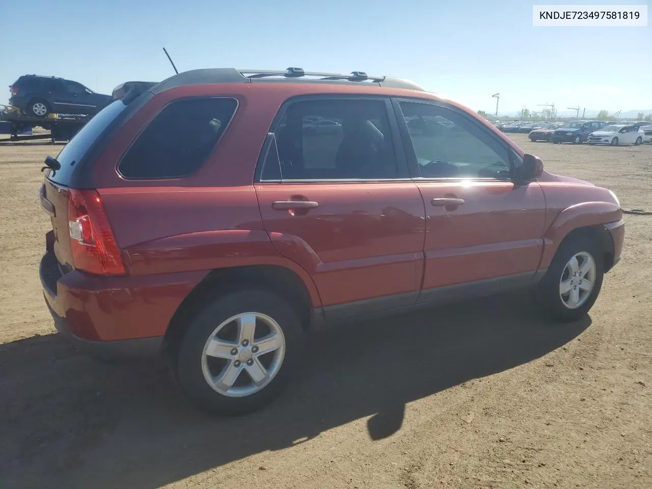2009 Kia Sportage Lx VIN: KNDJE723497581819 Lot: 55256405
