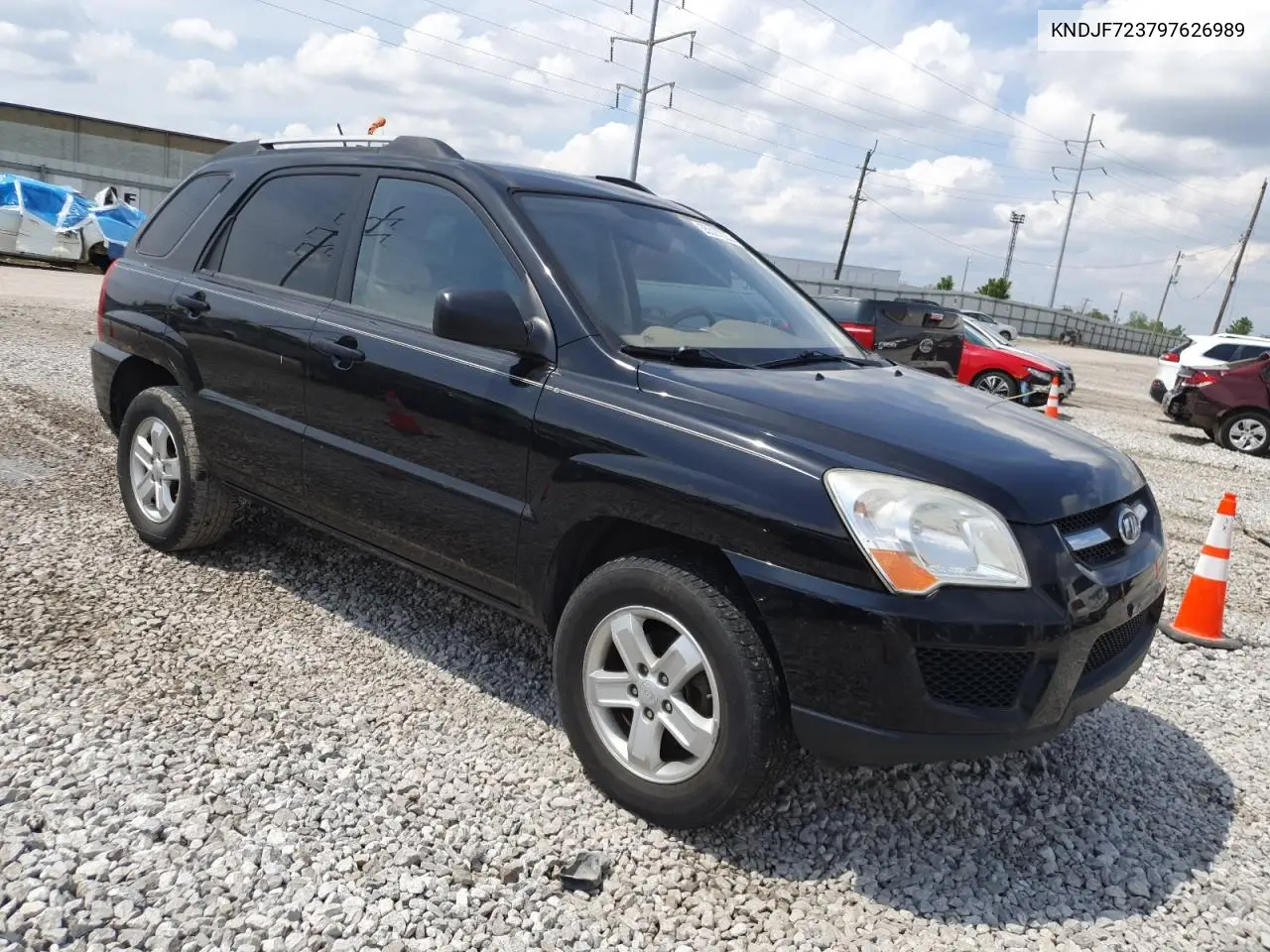 2009 Kia Sportage Lx VIN: KNDJF723797626989 Lot: 55327225