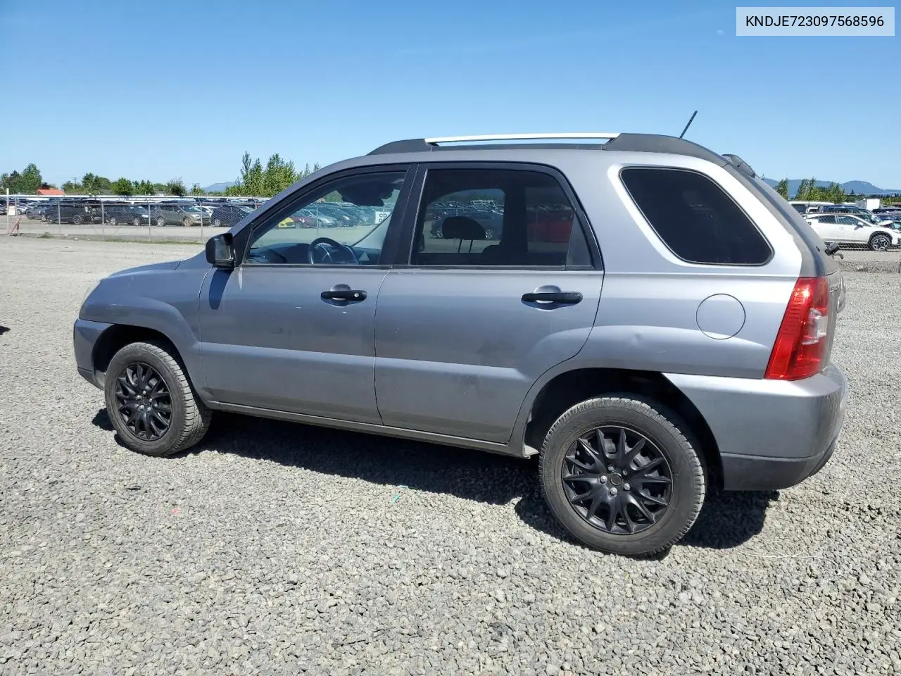2009 Kia Sportage Lx VIN: KNDJE723097568596 Lot: 55404935