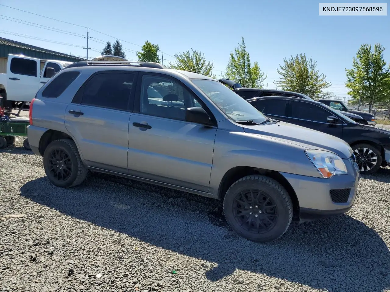 2009 Kia Sportage Lx VIN: KNDJE723097568596 Lot: 55404935