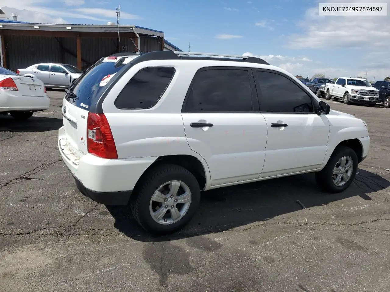 2009 Kia Sportage Lx VIN: KNDJE724997574597 Lot: 55786705