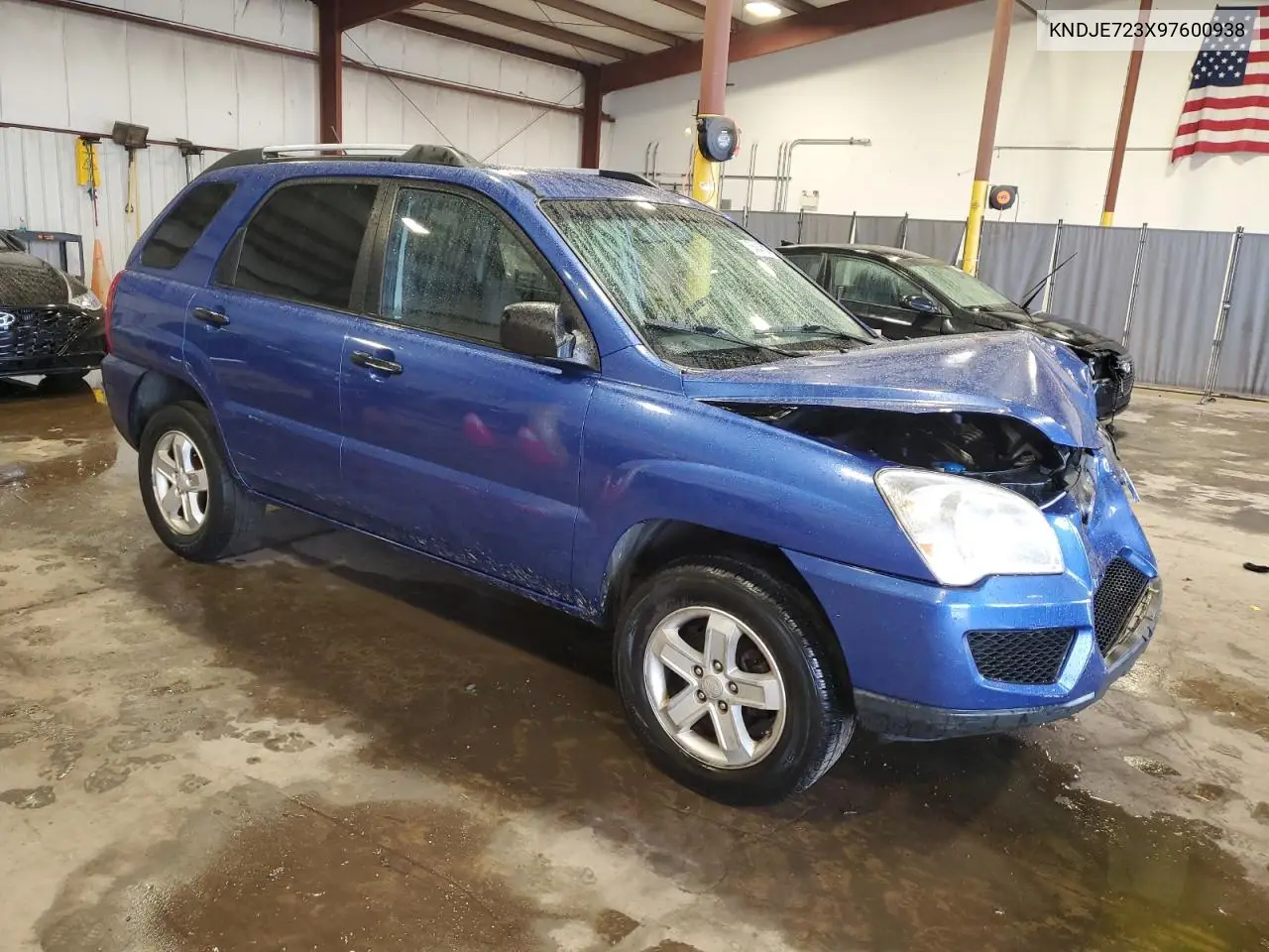 2009 Kia Sportage Lx VIN: KNDJE723X97600938 Lot: 55847085