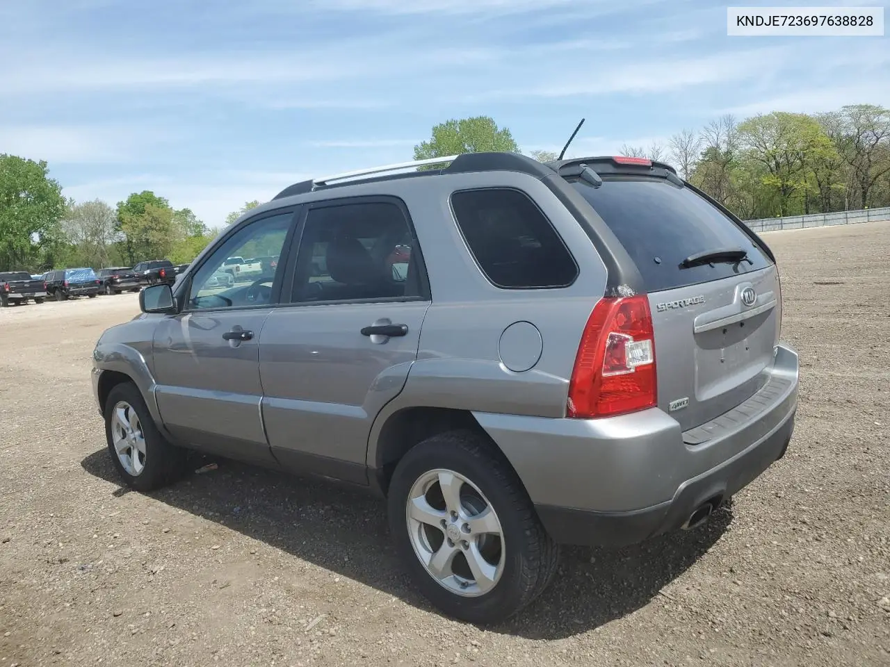2009 Kia Sportage Lx VIN: KNDJE723697638828 Lot: 55894935
