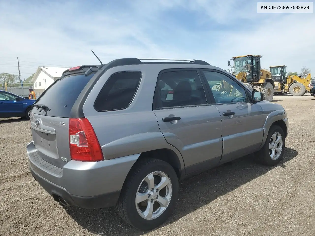 2009 Kia Sportage Lx VIN: KNDJE723697638828 Lot: 55894935